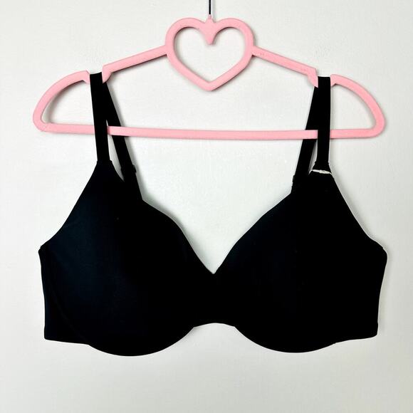 Skims NWT Onyx Fits Everybody T-Shirt Seamless Demi Bra Size 42C - Picture 3 of 8